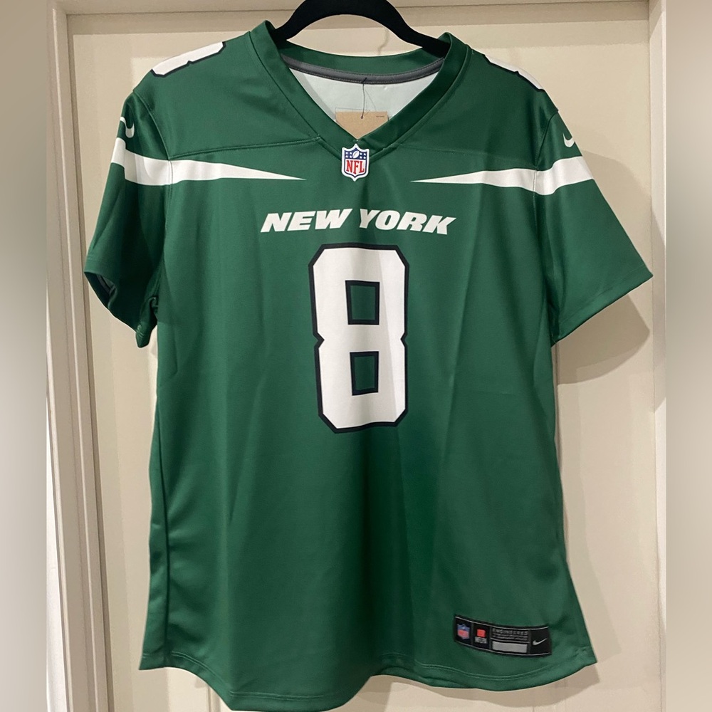 Women’s Nike Aaron Rodgers Jersey Green New York Jets NFL Players NWT Size:Large